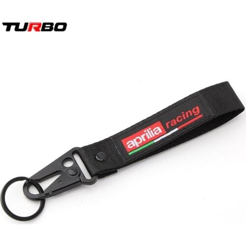 For Aprilia GPR APR RS RS4 RSV4 racing Tuono V4 Motorcycle embroidery Key Chain Keychain Key Ring keyring