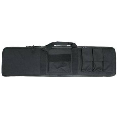 Suitcase airsoft royal black soft padded cm130 x30 with outside pockets