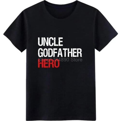 Uncle t shirt men personalized cotton Euro Size S-3xl Basic Solid Fit Funny Casual Spring Autumn Letters shirt