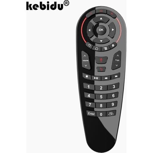 G30S Voice Control 2.4G Wireless Fly Air Mouse Keyboard for Gyroscope Motion Sensing Mini Remote Control For Android TV Box H96
