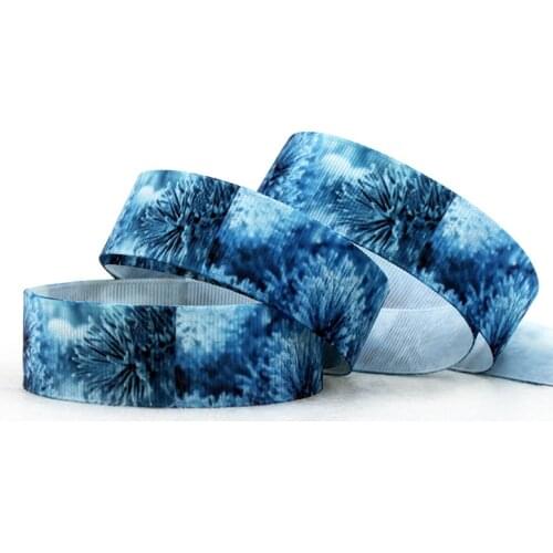 IuBuFiGo 10 Yards 7/8" 22mm New style Printed Grosgrain ribbon With Santa ribbon For DIY And Decoration tape 1759