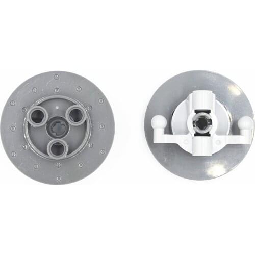 MOC Technic Building Blocks 4 pcs WHEEL BEARING FRONT & DESIGN ELEMENT, W/ 4.85 HOLE compatible with lego for kids boys toy