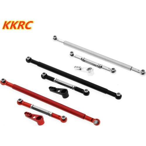 Metal Adjustable Steering Link Rod Servo Arm For MN G500 Big G Upgrade Part