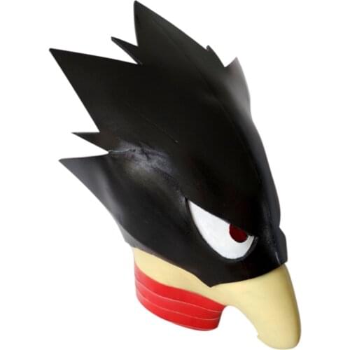My Boku no Hero Academia Tokoyami Fumikage Cosplay Bird Mask Prop Helmet Costume Halloween Cosplay