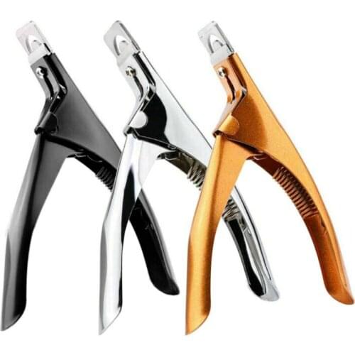 New Hot Acrylic UV Gel False Nails Clipper Stainless Steel Pet Nail Cutter Manicure Nail Art Tips Trimmer SMR88
