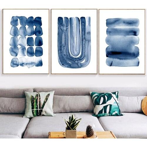 Ink And Wash Monotonous Abstract Canvas Painting Large Mural Art Picture Home Decor Poster Print On Living Room Wall Poster
