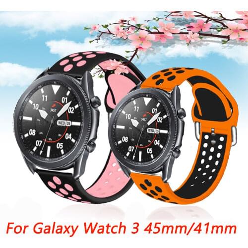 20 22mm watch band ForSamsung Galaxy watch 3 41m/45mm active 2gear S3Frontier strap huawei watch/Galaxy Watch Smart accessories