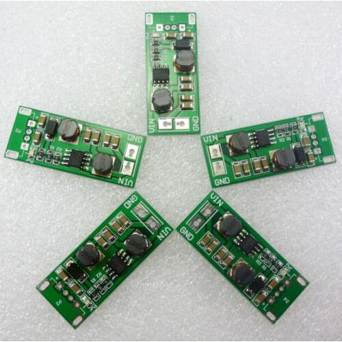 5pcs 5W 3V 3.3V 3.7V 4.2V 5.5V to 5V buck-boost step up down DC DC converter Power supply module
