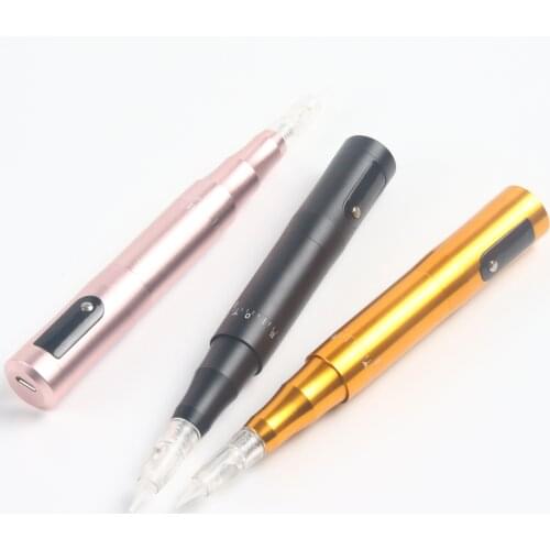 Wireless Rechargeable Tattoo Machine Semi Permanent Makeup Kit With Battery for PMU for Eyebrow battery makeup machine