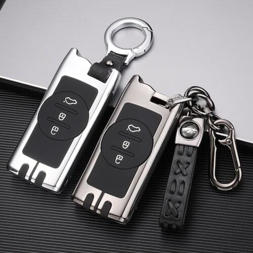 Car Key Case Cover Holder For Chery Tiggo 8 Arrizo 5 PRO GX 5x EQ7 7Pro 2020 2021 Smart KeyChain Interior Accessories