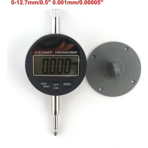 Digital Thickness Gauge Tester 0-12.7mm/0.5" 0.001mm Electronic Micrometer Caliper Micrometro
