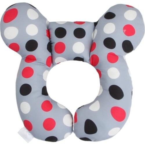 Baby Pillow Colorful Animal U-Shaped Travel Auto Car Seat Stroller Head Neck Support Pillow Cushion Body Infant Cushion Pillow