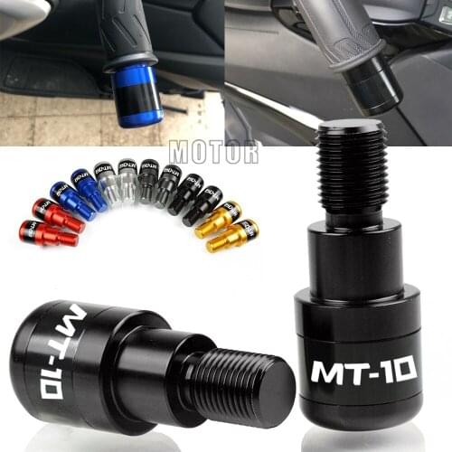 For Yamaha MT-10 2016 MT10 MT 10 CNC Motorcycle Accessories Handlebar Grips Ends Protector Motorbike Handle Bar Hand End Plugs