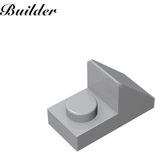 Building Blocks 15672 Slope 45° 2x1 2/3 Cutout 10pcs/lot MOC Compatible with Major Brands DIY Education Toys for Children