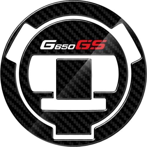 G650gs Tank Cap Cover 3D Carbon Motorcycle Sticker Fuel Cap Protector Decals Case For BMW G650GS G650 GS 2008