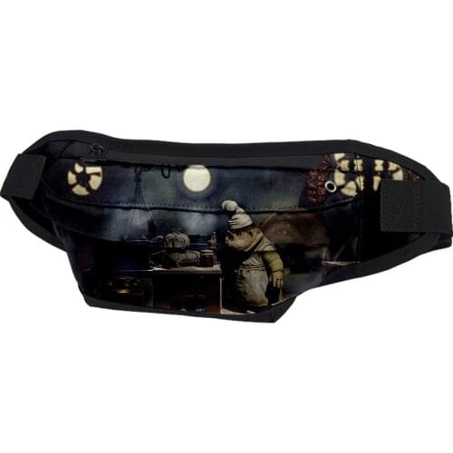 Little Nightmares 2 waist bag chest bag tide brand messenger student shoulder bag mobile phone small bag waterproof