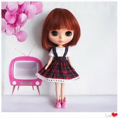 [wamami] 92# Cute Handmade School Red Dress For Pullip Babydoll