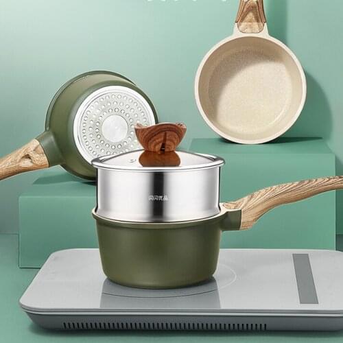 Nonstick Multifunctional Soup Stock Pots Skillet Egg Aluminum Alloy Soup Stock Pots Cooking Sartenes Kitchenware DG50TG