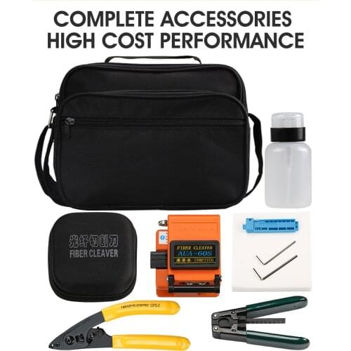 FTTH Fiber Optic Splice Tool Kit Optic Fiber Cleaver AUA-60S/Strippers