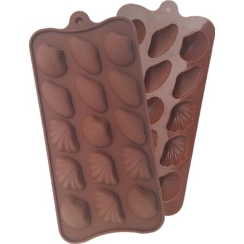 Shell Type Silicone Cake Chocolate Mold Jelly Mold Cake Moulds Bakeware D516