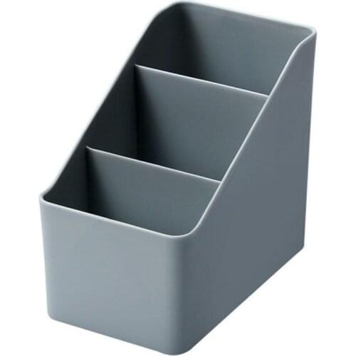 Plastic Desktop Sundries Storage Makeup Organizer Cosmetic Bathroom Box Office Storage Home Brush Case Makeup Storage X8Q4