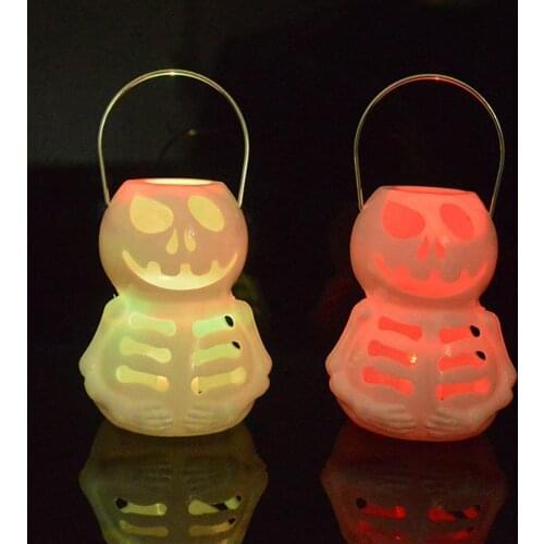Ghost Holiday Nightlight Skeleton Led Light String Halloween Led Party Props Halloween Decoration Gift Scene Decoration Light