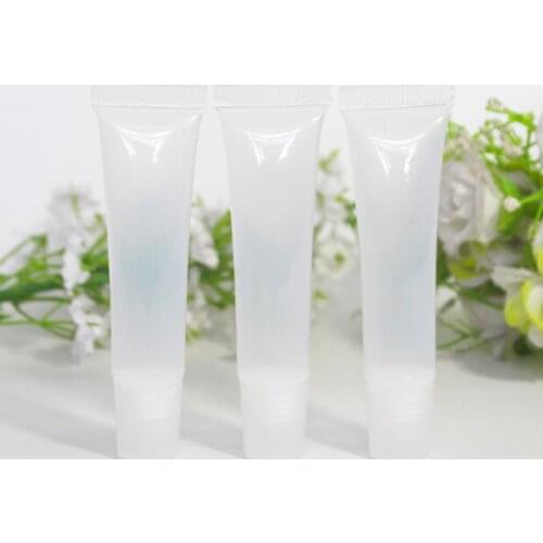 1000pcs 8ml Crystal Clear Lip Gloss Packaging Containers New Style Empty Lipstick Tubes Lip Balm Lip Oil Bottles