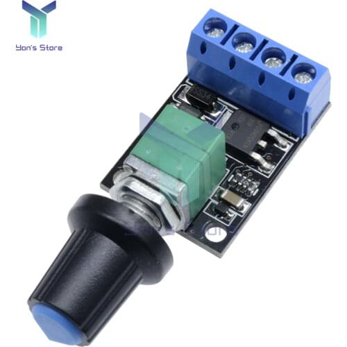 DC 5-16V 10A Voltage Regulator DC Motor Speed Controller Governor PWM Speed Control Regulation LED Dimming Motor Drive Controlle