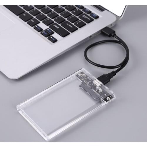 Various Mechanical Hard Drives Solid State Drives USB 3.0 HDD Enclosure 2.5 inch Hard Disk Case SSD SATA Box UASP 6Gbps
