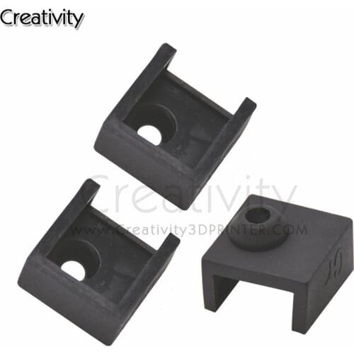 Creativity Upgrade Heater Block Silicone Cover MK8Hotend for CR10/10S/10S4/10S5/ ender3 3D printer parts