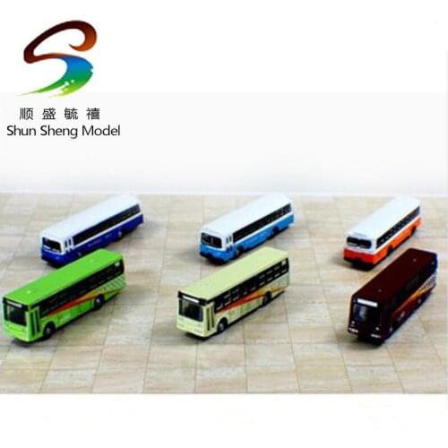 6pcs model light car 1/100 architectral model ligh car scale layout model car
