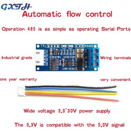 TTL Serial Port to RS485 Converter Board Module Hardware Automatic Control Converter Module For Arduino Microcontroller