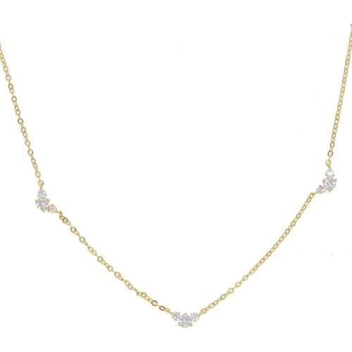 2019 New arrival high quality Summer Sexy Necklace Drops CZ Necklace For Women Charm Choker Necklace