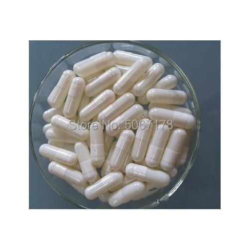 1000pcs White Empty Capsules/Gelatin Empty Capsules sizes 0, Closed Or Seperated Capsules available Free Shipping