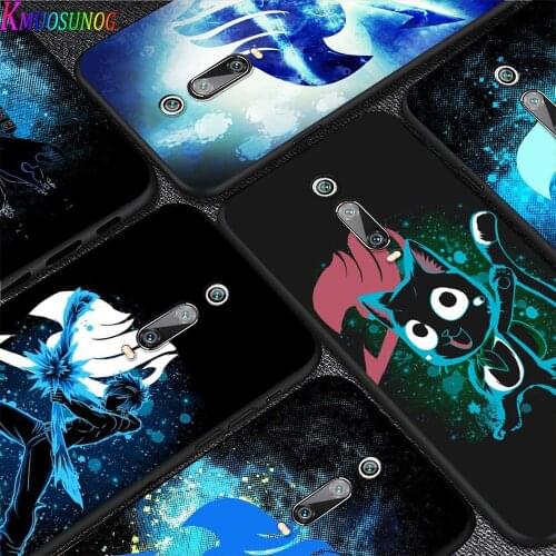 Bright Black Cover Fairy Tail sign Anime For Xiaomi Redmi 10X 9C 9A 9 GO K20 8A 8 7A 7 S2 6A 6 5 4X Pro 5G Phone Case