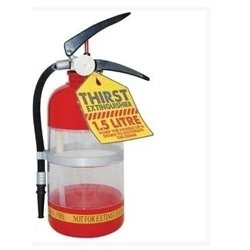 1set Fire Extinguisher Shape Water Beer Dispenser Alcohol Liquid Soft Drink Beverage Dispenser Machine Water Bottles Bar Tools