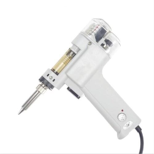 Hot Sale High Quality Portable Dual Pump Suction Tin Electric Suction Gun Electric Instrument Desoldering Solder Sucker Gun