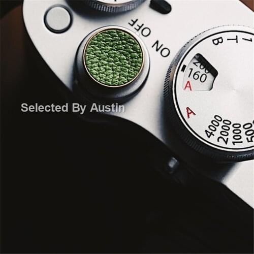 Retro Brass Shutter Release Button For Leica Fuji Olympus Nikon Canon