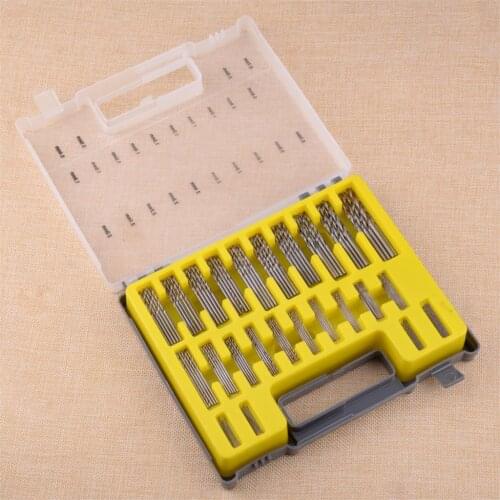 LETAOSK New 150pcs 0.4mm-3.2mm Mini Small Precision HSS Power Micro Drill Bit Craft Model Precision Twist Hole Cutter Maker