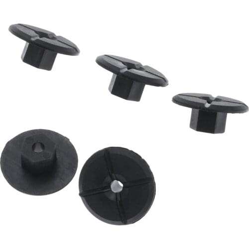 Yetaha 20Pcs 4mm Plastic Fastener Nut For Mercedes Benz Fender Mud Flap Splash Guard Wheel Arch Bumper Panel Retainer Clip Rivet