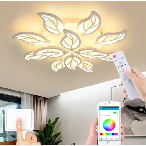 Nordic modern bedroom LED ceiling lamp remote control ceiling lamp living room corridor lamp factory direct ceiling lamp