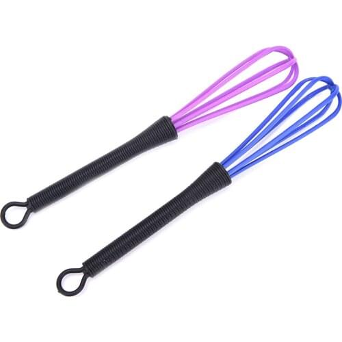 1PC Salon Dye Hiar Whisk Barber Hair Care Styling Egg Mixer Tools Random Color Drop Shipping