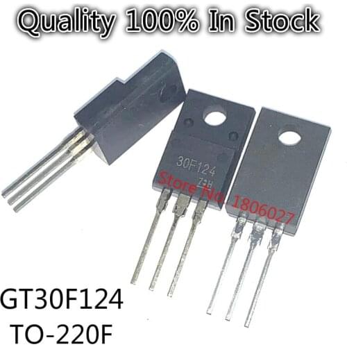 10PCS/LOT GT30F124 30F124 TO-220F LCD plasma field effect tube