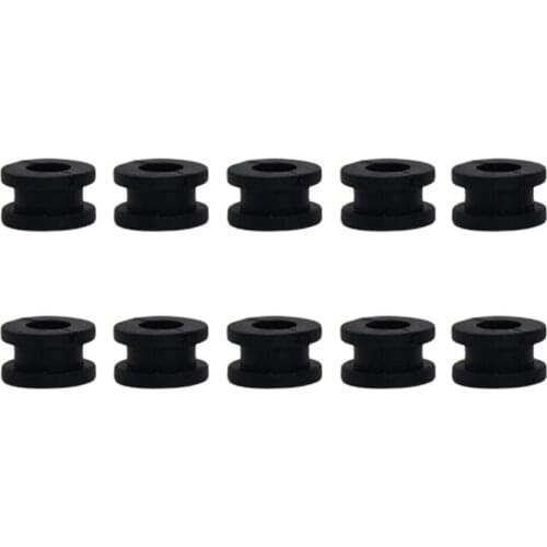 10 Pieces Motorcycle Rubber Grommets Fairings Set For Honda CBR 954 929 600 1000 Motorcycle Fairings Grommets