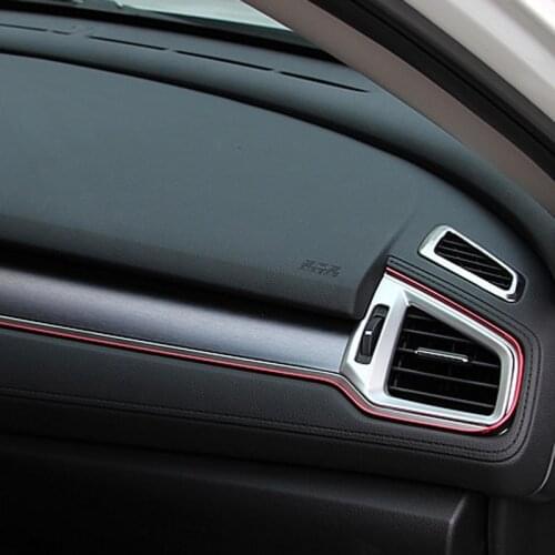 5M Interior Sticker Decoration Strips Car Styling For Ford Focus Fusion Escort Kuga Ecosport Fiesta Falcon EDGE/Explorer