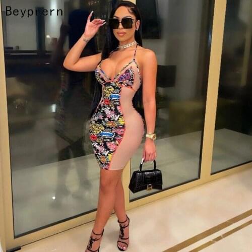 Летние платья с принтом Beyprern China At AliExpress