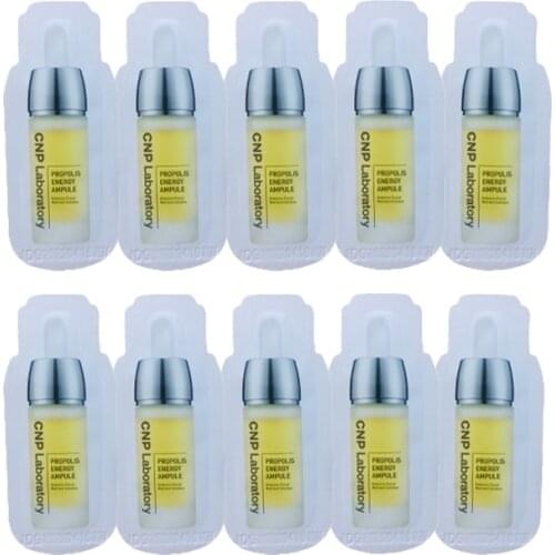 CNP Laboratory Propolis Energy Ampoule Sample 10pcs Hydrating Essence Glowing Skin Whitening Firming Facial Serum Moisturizing