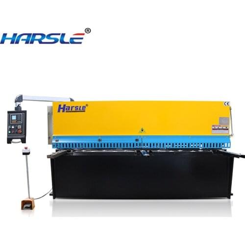HARSLE 4mm Hot Sales Swing Beam Shearing Cutter Machine with E21S