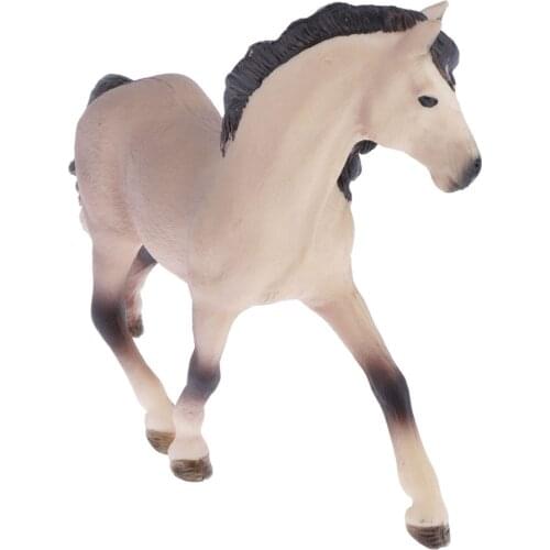 Simulation Andalusian Horse Figure Model Home Decors/Kids Educational Toys Animal Figure Toys Kids Educational Toys