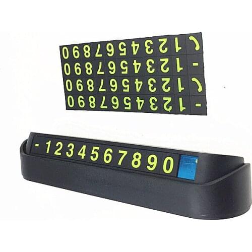 Car temporary parking card calling card for Volvo SEAT Ibiza Leon Toledo Mazda 2 3 5 6 CX5 CX7 CX9 Atenza Axela